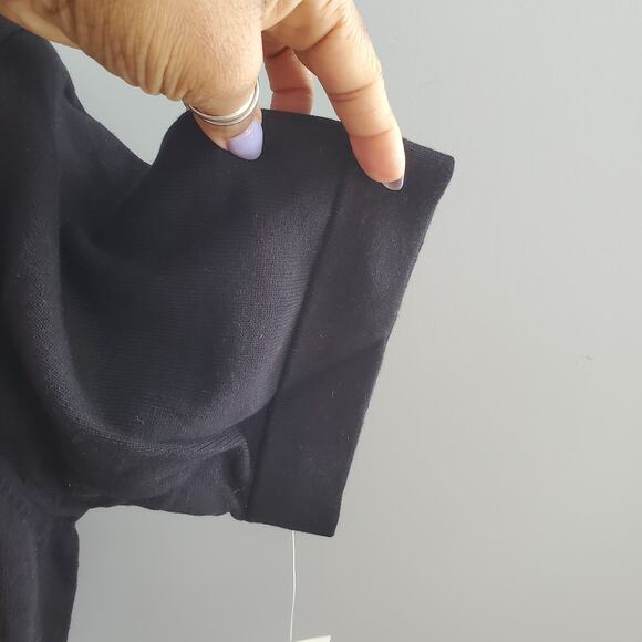 KSL Division of Karin Stevens Black Open Short Cardigan 1X - Picture 3 of 5